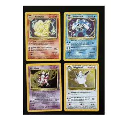 Vintage Pokemon Holo Collection Lot MP-HP Base Jungle Fossil WOTC - Image 1