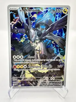 N's Zekrom 031 Me: Mega Evolution Promo Holo Pokemon Near Mint - Image 1