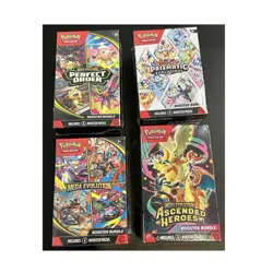 Pokemon TCG Booster Bundle set of 4: Ascended Heroes, Prismatic, Mega Evo, PerfO - Image 1