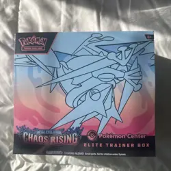 Pokemon TCG: Chaos Rising Pokemon Center ETB Factory Sealed - In hand - Image 1