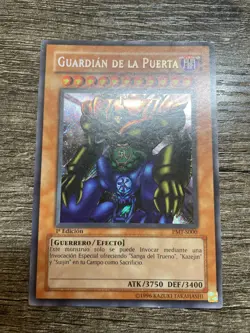 GATE GUARDIAN PORTUGUESE SECRET RARE 1ST MRD-000 PMT-P000 MP YUGIOH - Image 1