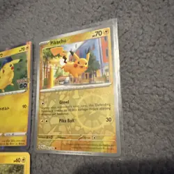 Pokemon TCG Pikachu Bundle x 5 All NM - Image 4