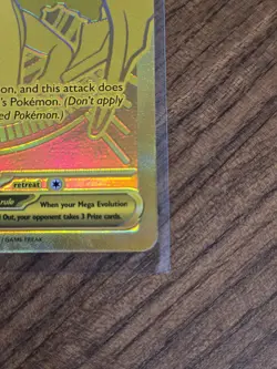 Mega Charizard Y EX 294/217 Gold Hyper Rare, Ascended Heroes, Pokemon TCG (NM) - Image 5