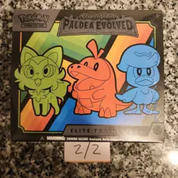 Pokemon Scarlet & Violet Paldea Evolved SV02 Elite Trainer Box ETB - Sealed 2/2 - Image 1