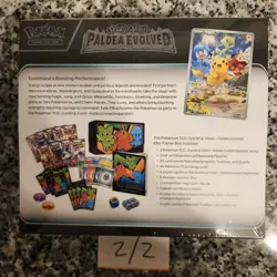 Pokemon Scarlet & Violet Paldea Evolved SV02 Elite Trainer Box ETB - Sealed 2/2 - Image 2