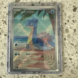 Pokemon TCG Destined Rivals Misty's Lapras Illustration Rare 194/182 - NM/M - Image 1