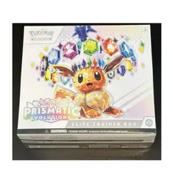 Pokemon TCG Scarlet & Violet Prismatic Evolutions Elite Trainer Box ETB English - Image 1