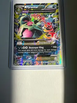 Mega Tyranitar Pokemon 2015 EX rare - Image 1