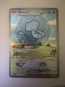 Pokemon TCG Mew EX 232/091 SV: Paldean Fates Bubble Mew Near Mint NM - Image 1