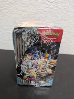 Pokemon TCG: Scarlet & Violet Stellar Crown Factory Sealed Booster Box - Image 2