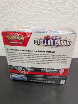 Pokemon TCG: Scarlet & Violet Stellar Crown Factory Sealed Booster Box - Image 3