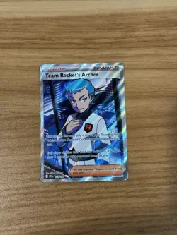 Team Rocket's Archer 223/182 Ultra Rare Pokemon Destined Rivals - Image 1