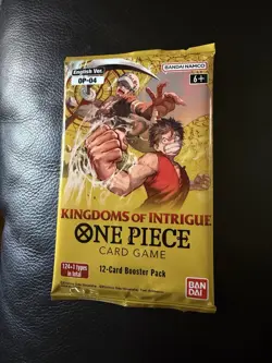 One Piece Kingdom Of Intrigue Op04 Booster Pack - Image 1