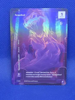 Wonders of The First Formless Foil Sesseltod Promo Alt Art Call Of Stones - Image 1