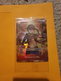 Monkey.D.Luffy ST10-006 SR Sealed Promo One Piece Trading Card Treasure Booster - Image 1