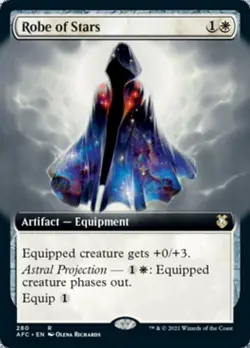 Robe of Stars (Extended Art) - Near Mint MTG Commander 2021 Forgotten Realms - Image 1