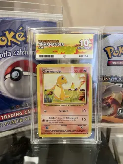 1999-2000 Base Set Charmander #46 Pokemon Card Gem Mint Ace - Image 1