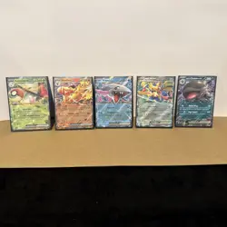 Pokemon TCG Card Lot Of 5 Ex Rare JOURNEY TOGETHER NM - Image 1