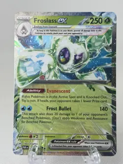 Froslass ex 003/182 Paradox Rift Double Rare Pokemon Card Mint - Image 2
