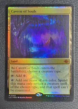 MTG English Cavern of Souls (0269) NM Foil The Lost Caverns of Ixalan Magic Card - Image 1