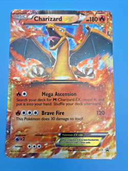 Pokemon Card TCG Charizard-EX XY Black Star Promos XY17 Holo Promo - Image 1