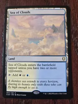 Sea of Clouds Commander Legends: Battle for Baldur's Gate Regular Card - Image 1