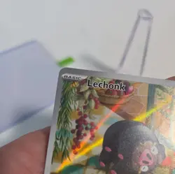 Pokemon TCG Lechonk Card 209/197 Full Art Obsidian Flames - Image 3