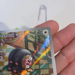 Pokemon TCG Lechonk Card 209/197 Full Art Obsidian Flames - Image 4