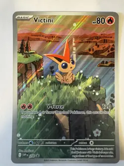 Pokemon Victini SVP 208 JUMBO Card Black Bolt White Flare PROMO 2025 - Image 1