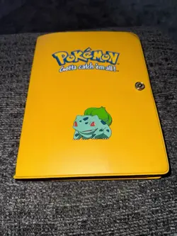 Vintage Pokemon Binder With Of Vintage 1999 Cards MP-LP. Binder Condition HP - Image 1