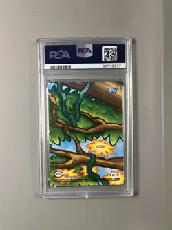 Marill Pikachu Hoothoot PSA 9 Topps 2000 The Movie Sticker Card #6 Only POP 10 - Image 3