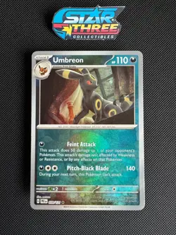 Pokemon TCG Umbreon 059/131 Pokeball Reverse Holo Prismatic Evolutions Card NM - Image 1