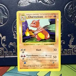 Charmeleon 24/102 - Shadowless Base Set - Non-Holo Pokemon Card 046 LP - Image 1