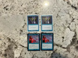 Mtg Counterspell x4 - Magic the Gathering Counterspell Playset Played - Image 1