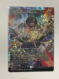 Magic The Gathering Edge Of Eternities The Dominion Bracelet Fracture Foil - Image 1