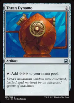 Thran Dynamo Light Play, English Magic the Gathering MTG Iconic Masters - Image 1