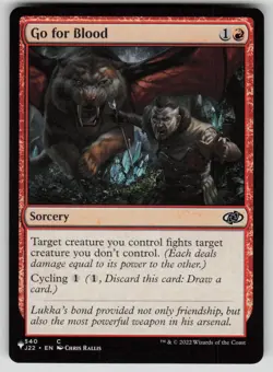 Go for Blood Common The List Reprints 540/051 MTG Near Mint 2020 - Image 1