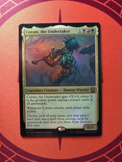 Coram, The Undertaker (NM)(Foil) MTG +Discount: 5+ Magic Singles - Image 1