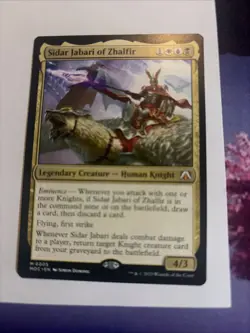 Sidar Jabari of Zhalfir #5 (NM) March of the Machine MOC Magic MTG - Image 1