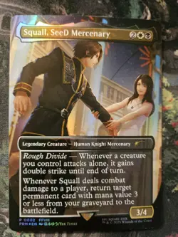 MTG: Standard Showdown Promos: Squall, SeeD Mercenary: LP - Image 1