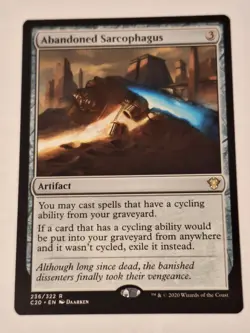 Abandoned Sarcophagus - Commander 2020 - Magic the Gathering MTG Nice! - Image 1