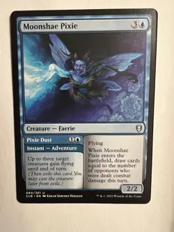 MTG Moonshae Pixie 084/361 Commander Legends Battle for Baldur's Gate NM - Image 1