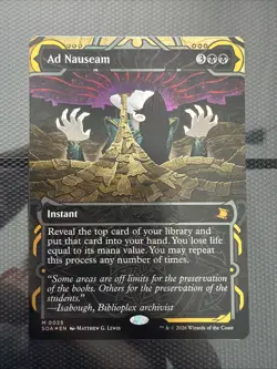 Ad Nauseam Secrets of Strixhaven: Mystical Archive Foil - Image 1