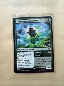 MTG Emeritus of Abundance SOS 0145 M NM Regular - Image 1