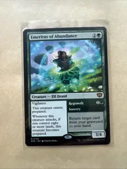 MTG Emeritus of Abundance SOS 0145 M NM Regular - Image 2