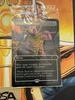 SWORDS TO PLOWSHARES PSA Magazine Promo THANOS 2026 Wizards Of The Coast MARVEL - Image 1