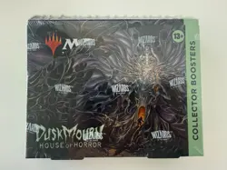 Magic: The Gathering Duskmourn House of Horror Collector Booster Box - SEALED - Image 1