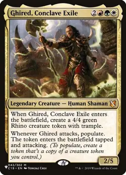 [MTG] Ghired, Conclave Exile (C19-42) (PLST) NM - Image 1