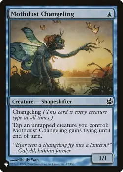 [MTG] Mothdust Changeling (MOR-42) (PLST) NM - Image 1