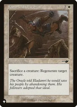 [MTG] Fanatical Devotion (NEM-8) (PLST) NM - Image 1